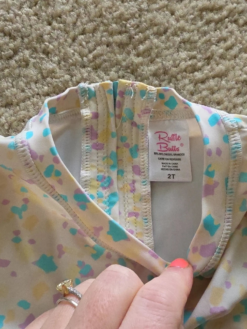 Ruffle Butts One Piece Swimsuit 2T
